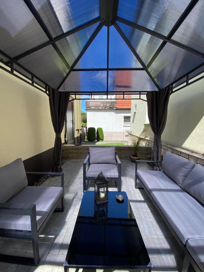 Ferienwohnung Am Schildautal-Mit Gartenlounge & Wlan Seesen Bagian luar foto